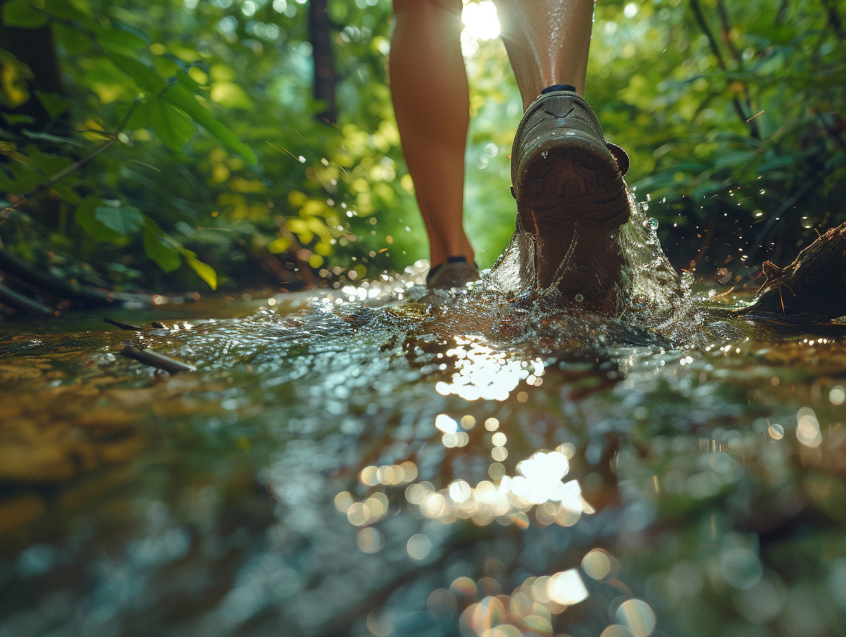 marcher dans l eau : techniques et bienfaits -  marche aquatique